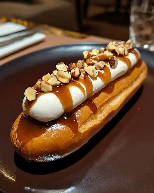 Éclair au Foie Gras & Miroir de Figue 2 Recette Éclair au Foie Gras