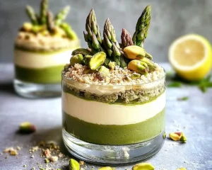 Tiramisu Vert aux Asperges