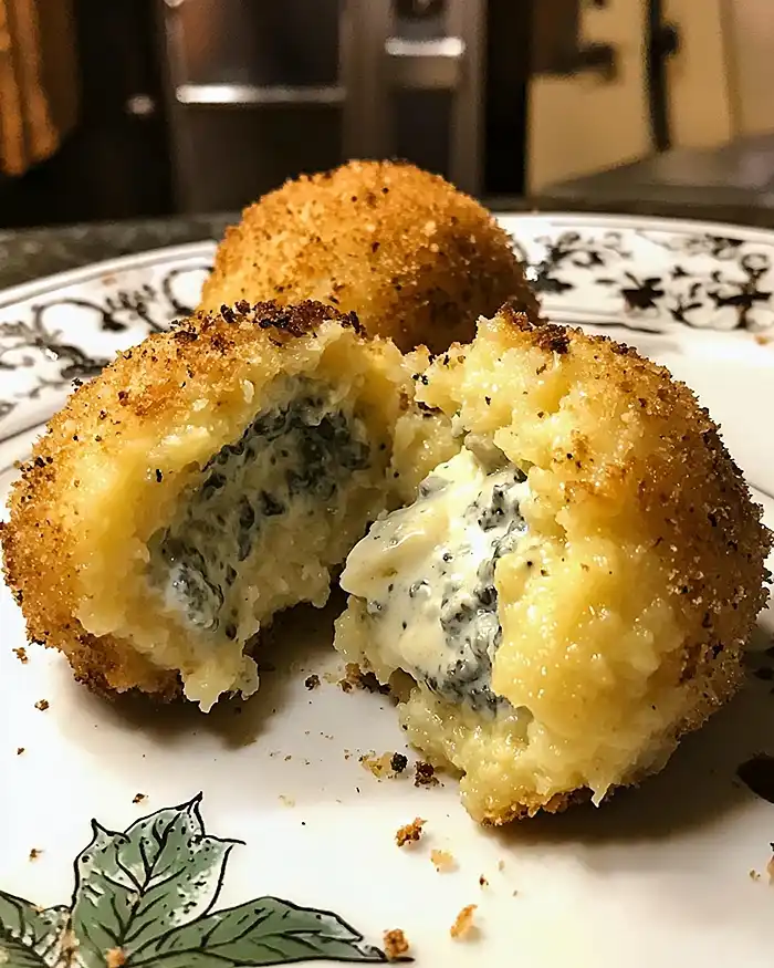 Cromesquis de Polenta Crémeuse à la Truffe