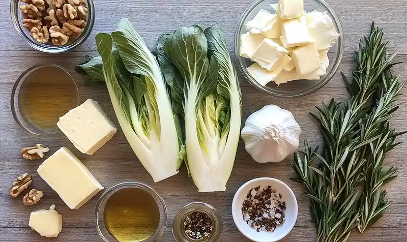 Les ingrédients pour Tarte Tatin d’Endives au Chèvre Cendré