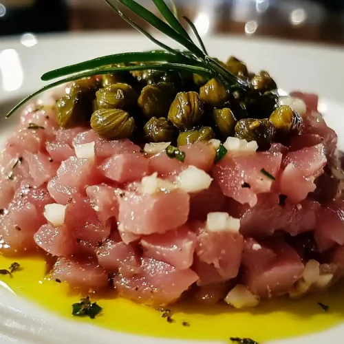 Tartare de Veau Façon Vitello Tonnato
