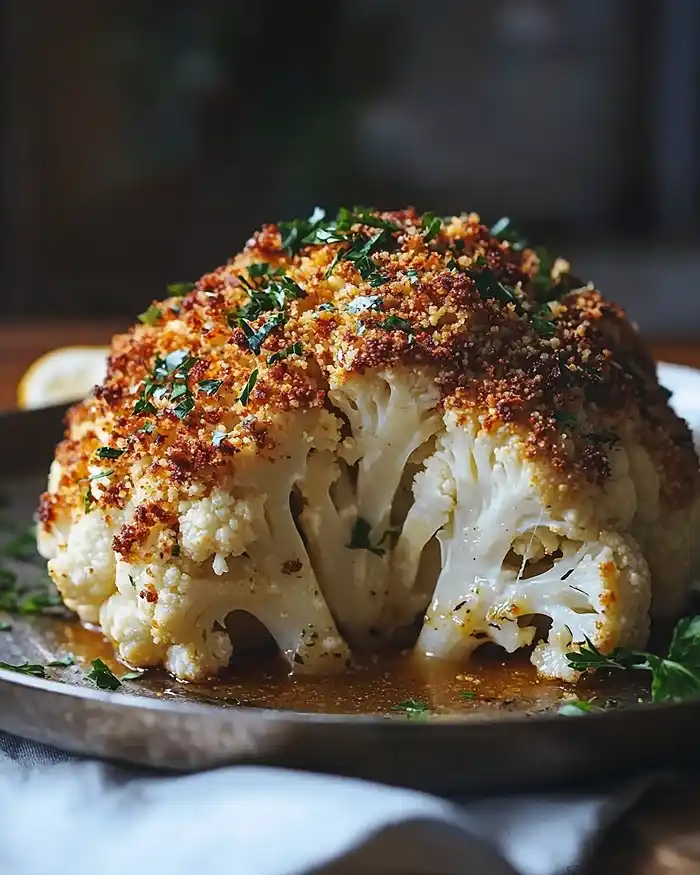 Recette Chou-Fleur Rôti Entier