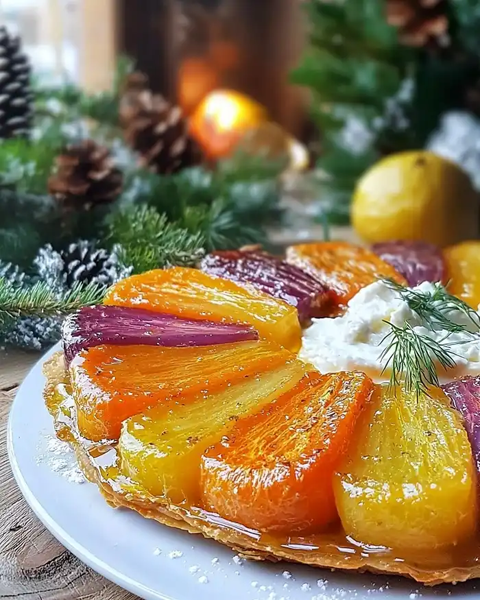 Tarte Tatin de Carottes Multicolores au Cumin & Orange 4 Tarte Tatin de Carottes Multicolores au Cumin