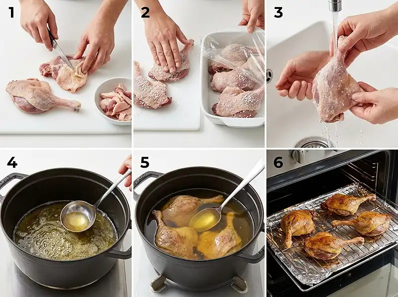 Confire Cuisse de Canard 4 Comment Confire Canard Cuisse par Cuisse Les 6 Étapes