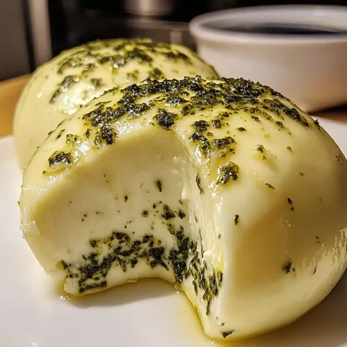 Fondant Salé au Parmesan, Cœur Coulant au Pesto de Basilic