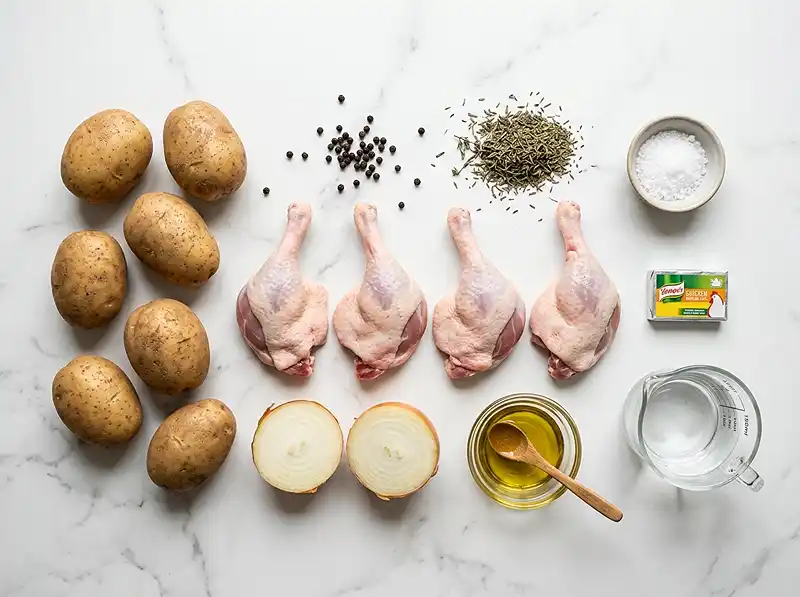 Cuisse de Canard au Four 3 Les ingrédients pour Cuisse de Canard au Four