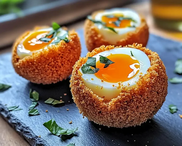Œuf Mollet Pané à la Polenta