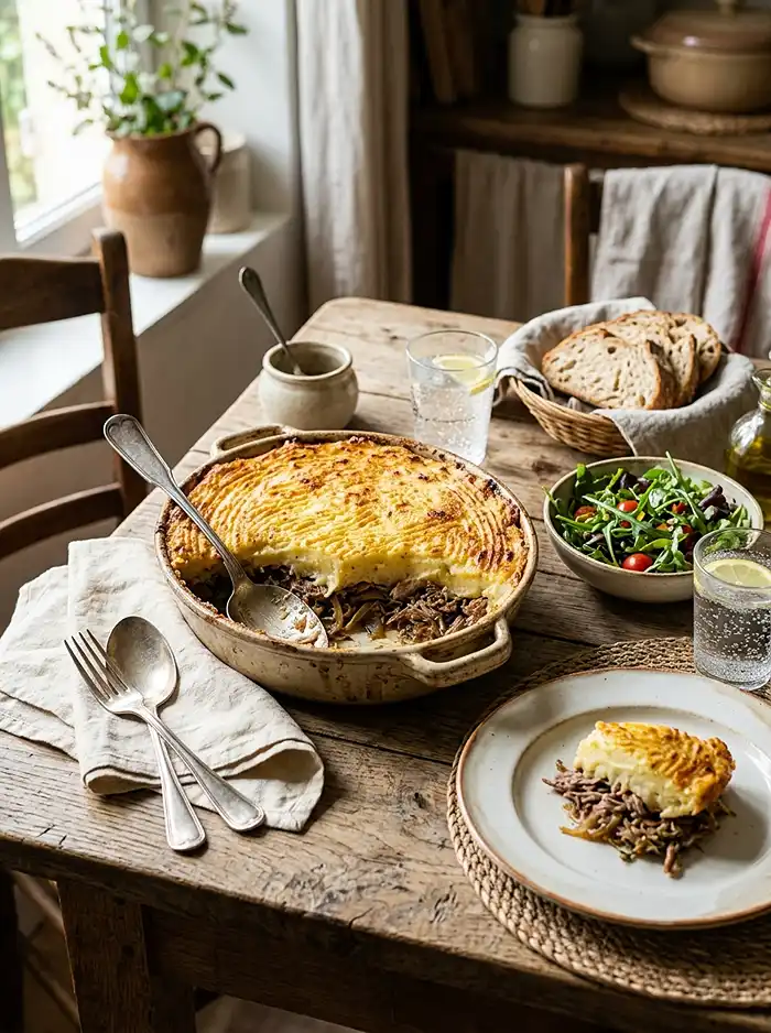 Recette parmentier de canard grand-mère