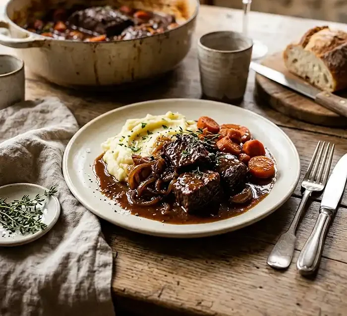 Flanchet de Boeuf en Sauce 5 flanchet de boeuf en Sauce recette