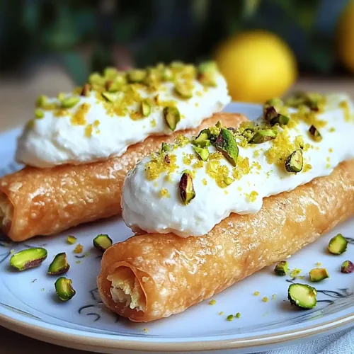 Cannoli Sicilien Salé, Ricotta Fouettée à la Truffe & Mortadelle