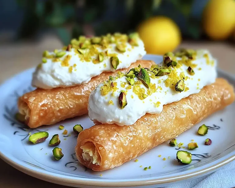 Cannoli Sicilien Salé, Ricotta Fouettée à la Truffe & Mortadelle