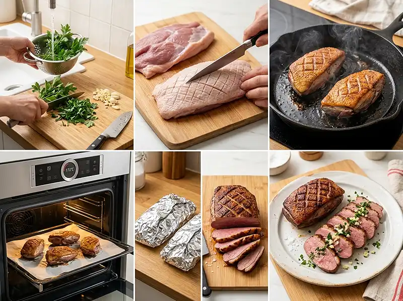 Cuisson Magret de Canard au Four 4 Comment preparer la recette cuisson magret de canard au four