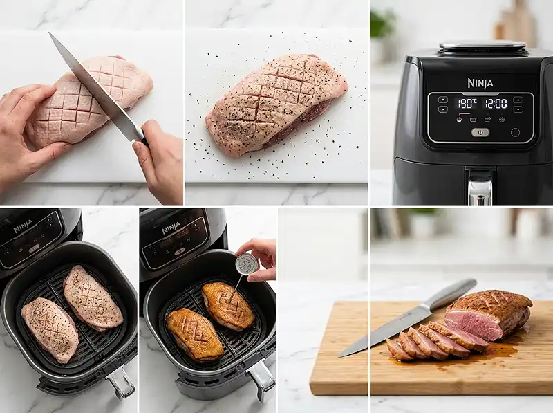 Magret de Canard Air Fryer Ninja 4 Comment preparer magret de canard air fryer ninja
