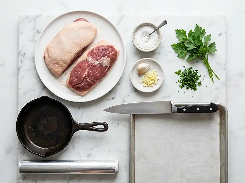 Cuisson Magret de Canard au Four 3 Les ingrédients pour cuisson magret de canard au four