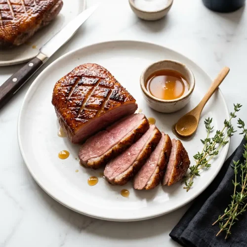 Magret de Canard au Four au Miel 2 magret de canard au four au miel