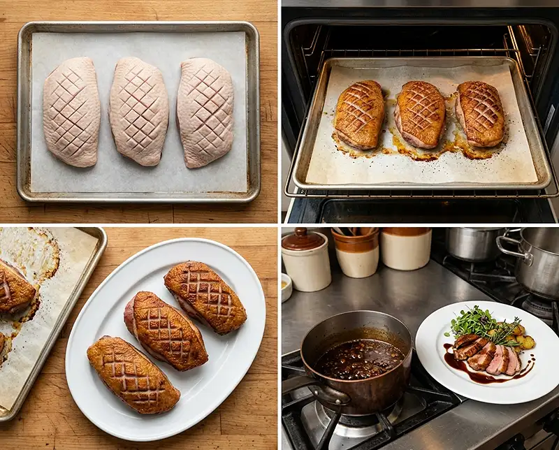 Recette Filet de Canard en Sauce 4 Comment preparer la recette filet de canard en sauce