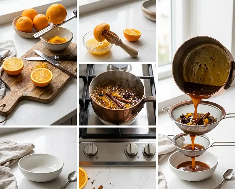Sauce à l'Orange pour Canard 4 Comment preparer sauce à l'orange pour canard