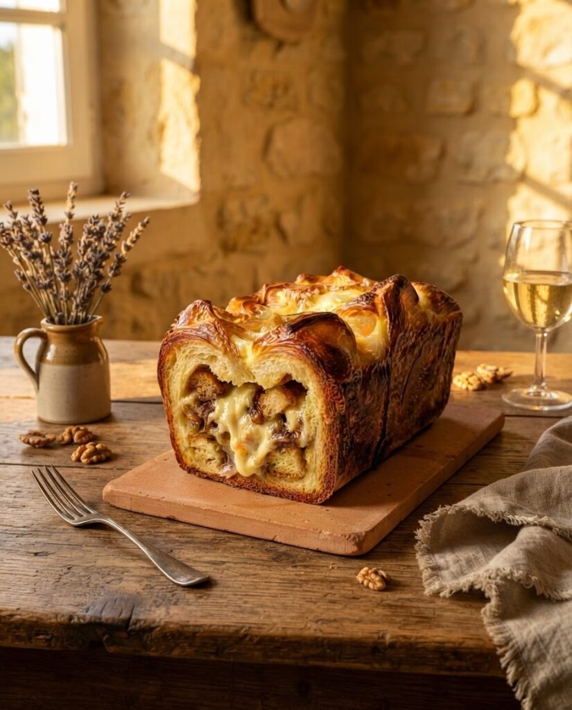 Le Croque-Volcan en Brioche Entière 5 Recette Croque-Volcan en Brioche Entière