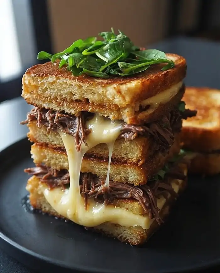 Le Cubik au Cantal et Effiloché de Bœuf 5 Recette Le Cubik au Cantal et Effiloché de Bœuf