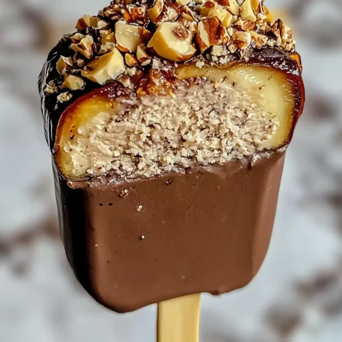 "Magnum" Salé Trompe-l'Œil 2 Recette Le Magnum Salé Trompe-l’Œil Foie Gras, Insert Figue & Glaçage Noisette