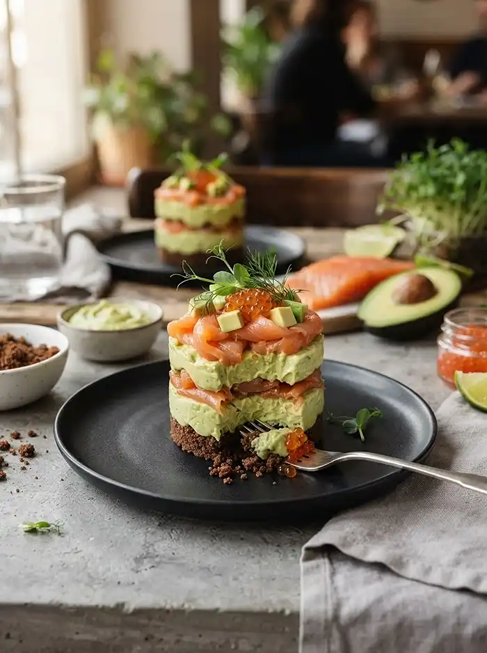 Recette Tiramisu Salé à la Crème d'Avocat