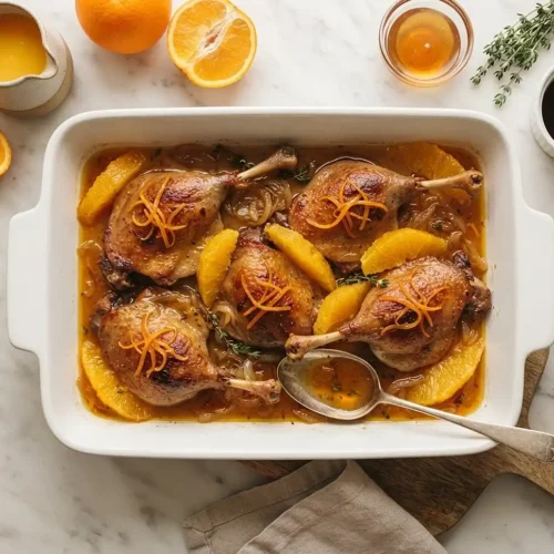 recette canard à l'orange facile