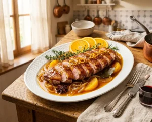 sauce à l'orange pour canard