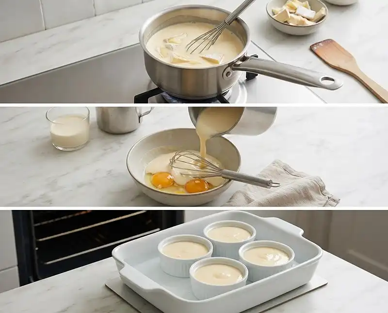 Crème Brûlée Salée au Reblochon, Pommes & Lard Croustillant 4 Comment preparer Crème Brûlée Salée au Reblochon, Pommes & Lard Croustillant