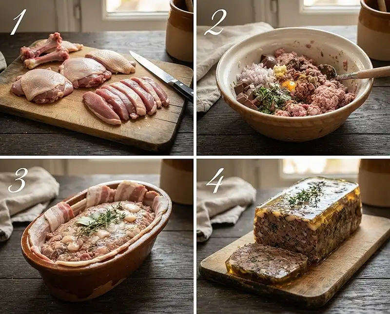 Terrine de Canard Traditionnelle 4 Comment preparer terrine de canard traditionnelle