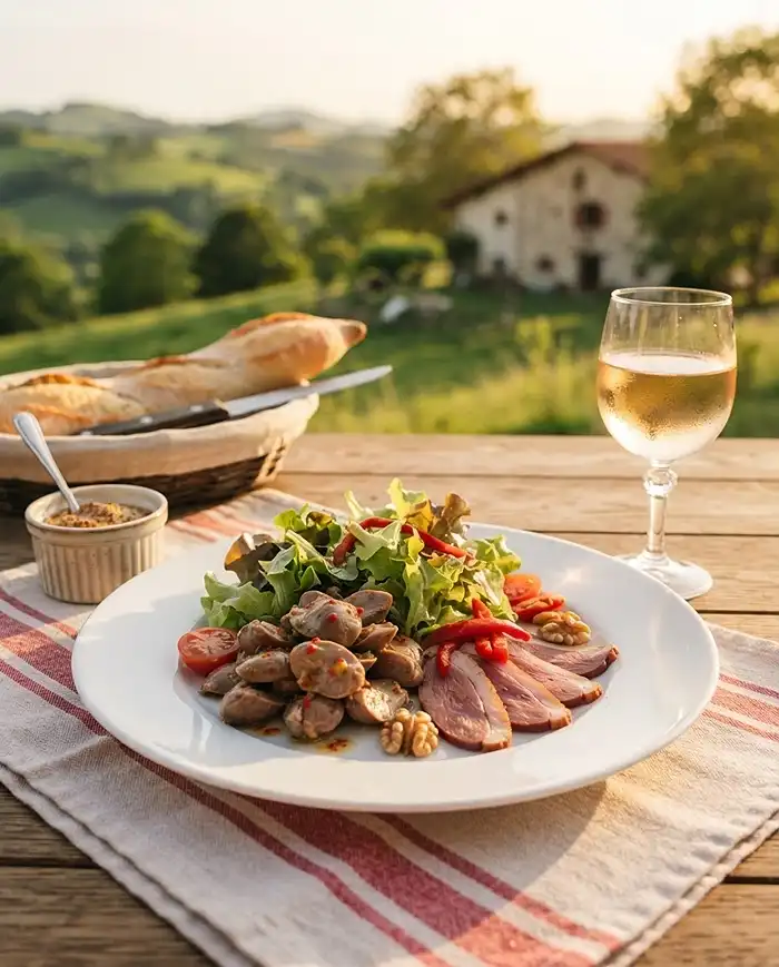 Salade de Gésiers de Canard 5 salade de gésiers canard