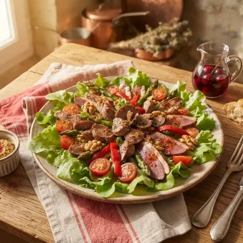 Salade de Gésiers de Canard 2 salade de gésiers de canard